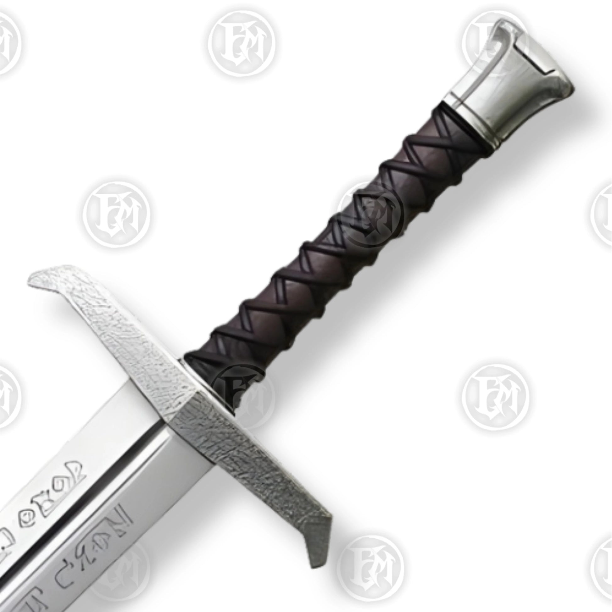 Premium King Arthur Excalibur Legend of the Sword Replica with stainless steel blade.