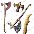 Kratos Leviathan Axe Steel GOW Ragnarok Replica