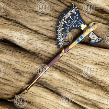 Kratos Leviathan Axe Steel GOW Ragnarok Replica