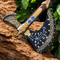 Kratos Leviathan Axe Steel GOW Ragnarok Replica