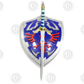 Zelda Hero Sword and Hylian Shield Set