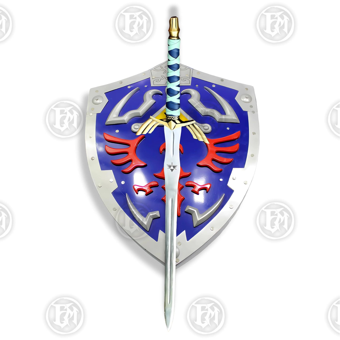 Zelda Hero Sword and Hylian Shield Set
