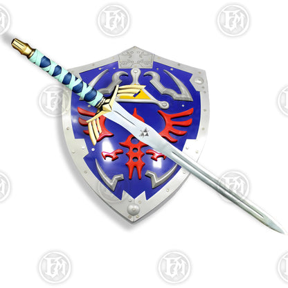 Zelda Hero Sword and Hylian Shield Set