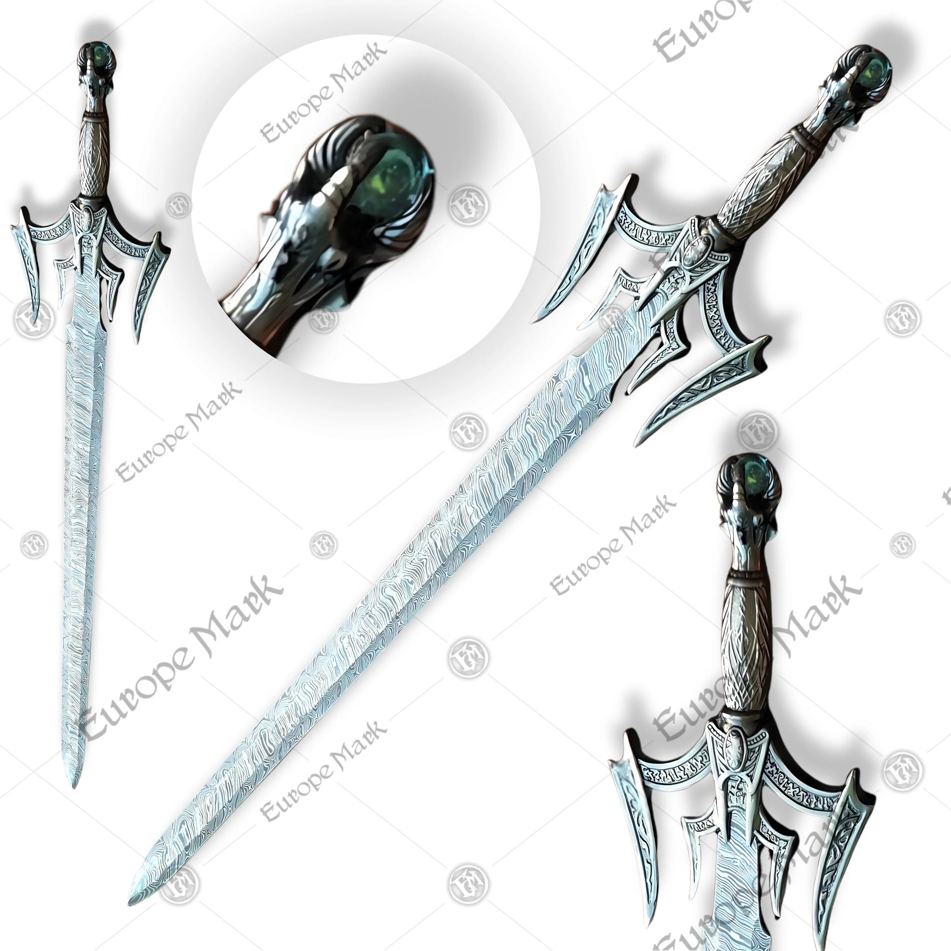 Kit Rae Luciendar Damascus Sword