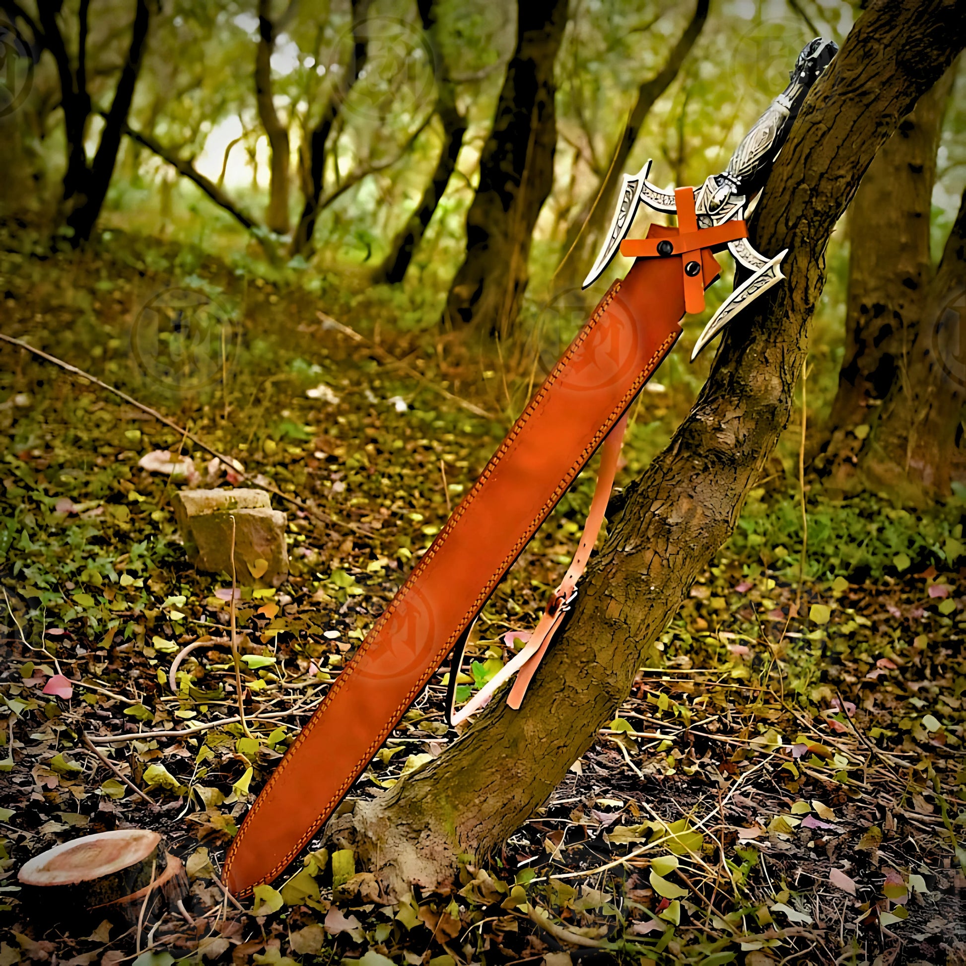 Kit Rae Luciendar Damascus Sword