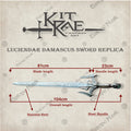 Kit Rae Luciendar Damascus Sword
