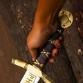 Premium Merlin Excalibur King Arthur Magician Sword Replica with stainless steel blade.