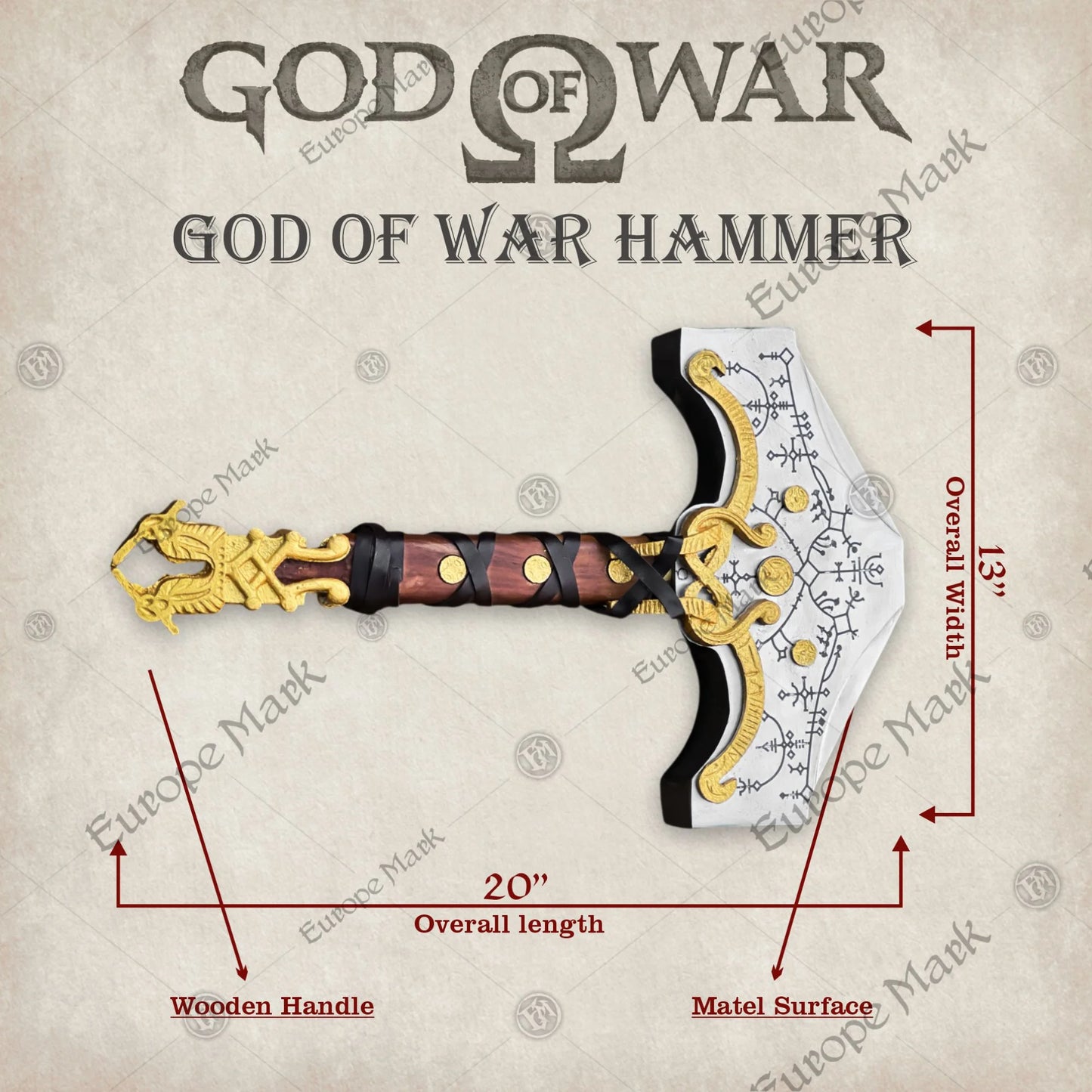 Ragnarok Mjolnir Thor Hammer 