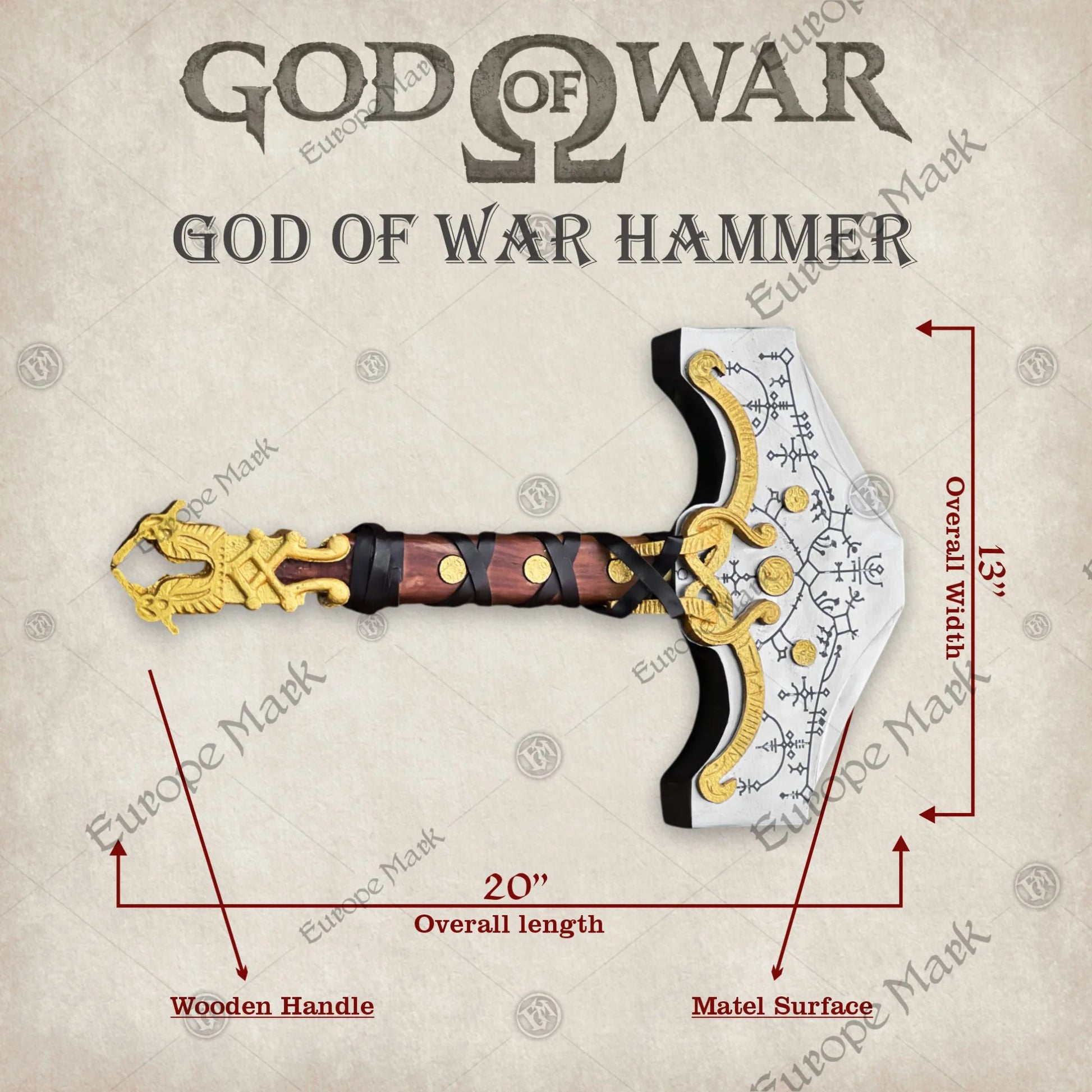 Ragnarok Mjolnir Thor Hammer 