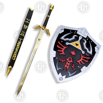 Link Ornate Prophecy & Shield Set – Zelda Collectible