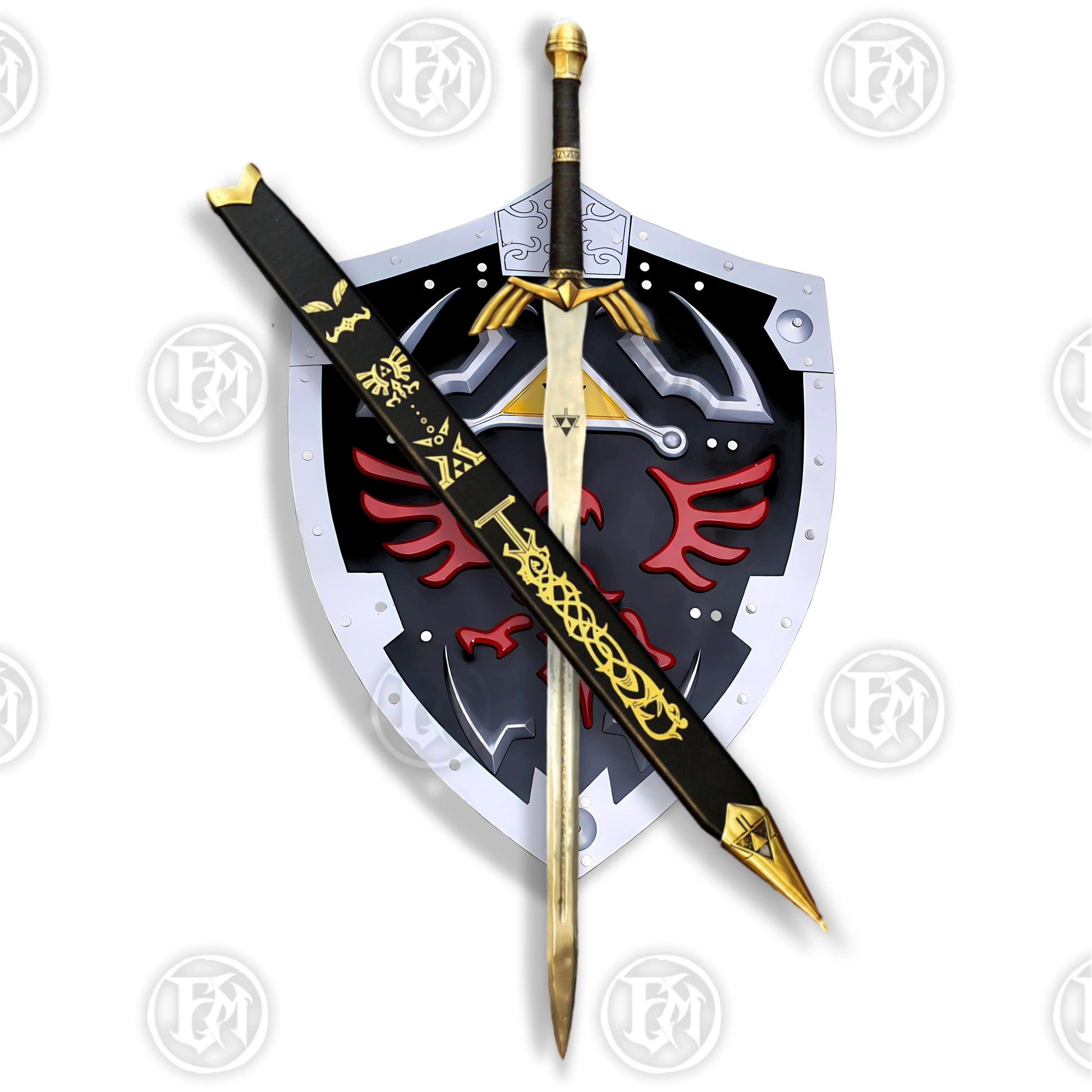 Link Ornate Prophecy & Shield Set – Zelda Collectible