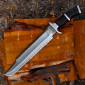 Premium Predator Bowie Knife Cosplay Replica with Ebony Stand