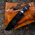 Premium Predator Bowie Knife Cosplay Replica with Ebony Stand