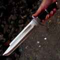 Premium Predator Bowie Knife Cosplay Replica with Ebony Stand