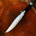 Premium Predator Movie Knife Cosplay Replica with Walnut Stand