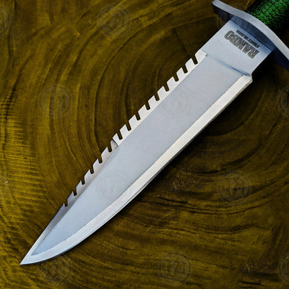 Rambo 1 Fixed Blade Survival Knife