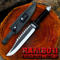 Rambo 2 Fixed Blade Survival Knife