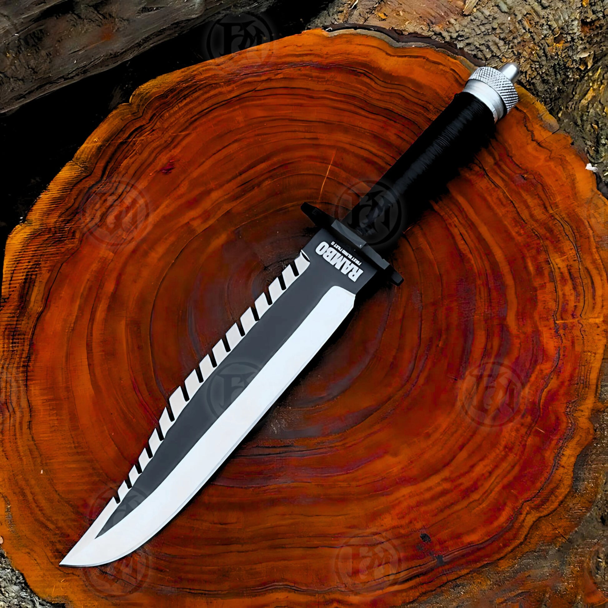 Rambo 2 Fixed Blade Survival Knife