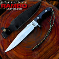 Premium Rambo Last Blood Bowie Knife Replica with 440c stainless steel.