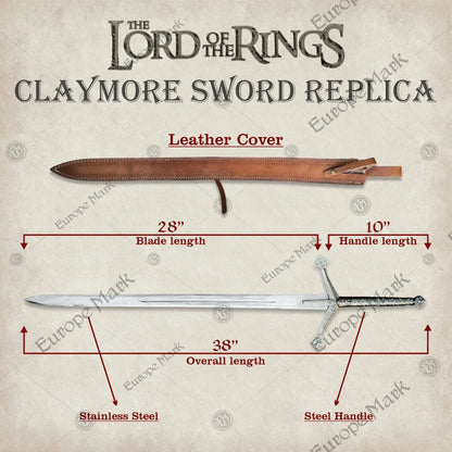 Royal Scottish Claymore Replica Sword – LOTR