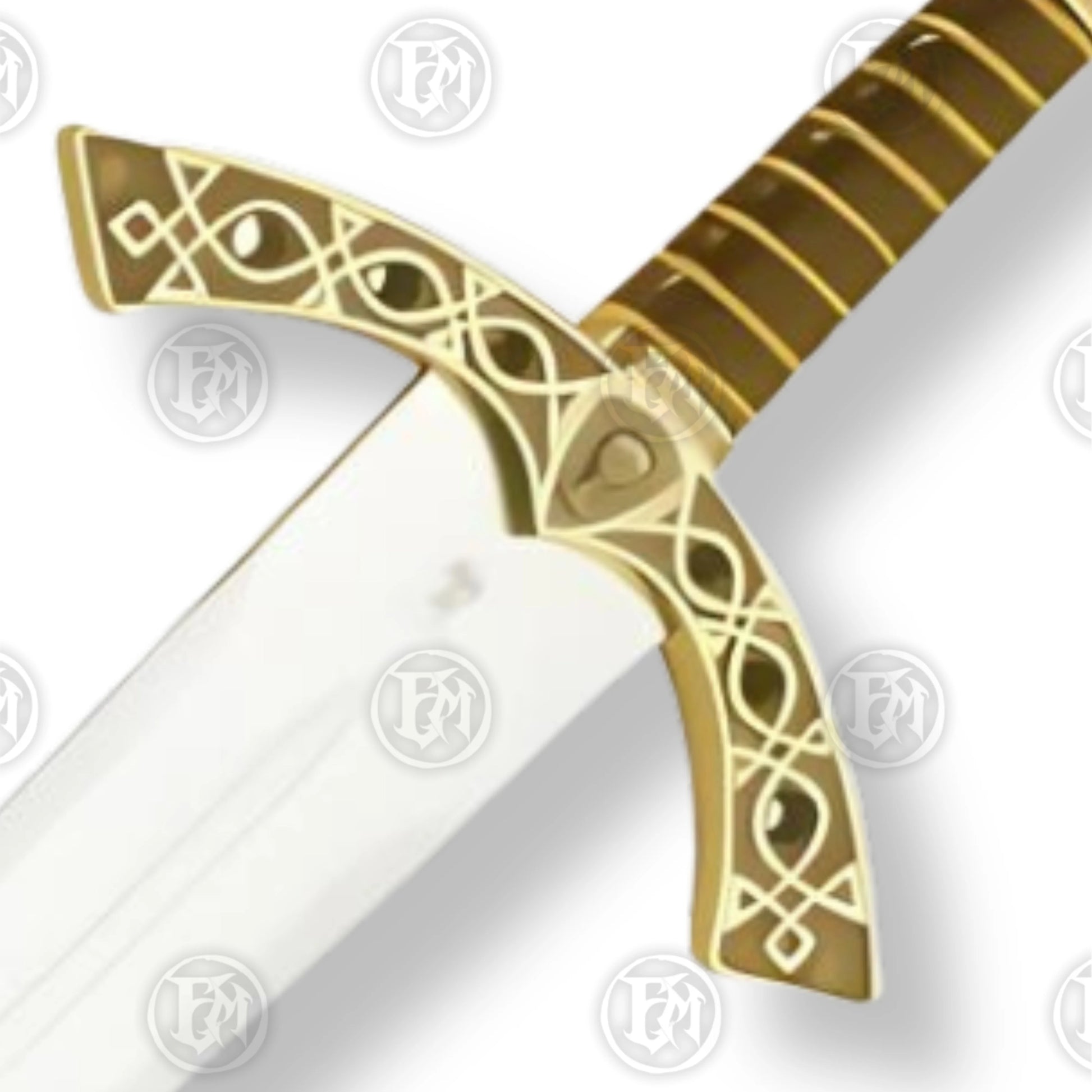 Premium Sir Lancelot King Arthur Sword Replica with 420 stainless steel blade.