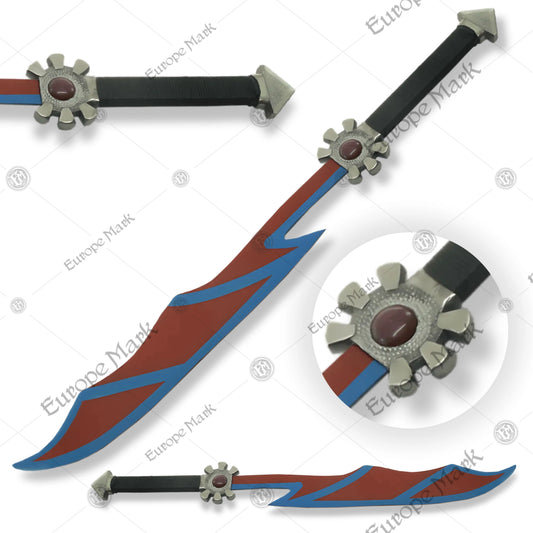 Premium Soul Eater Riku Kingdom Hearts Sword Replica with stainless steel blade.
