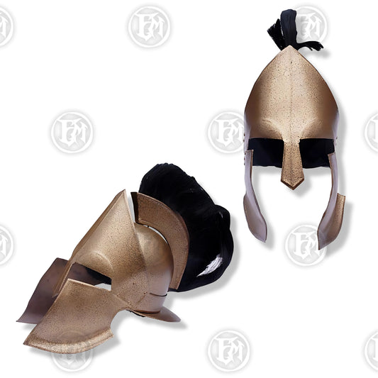 Spartan Helmet with Hairs – 300 Movie Warrior