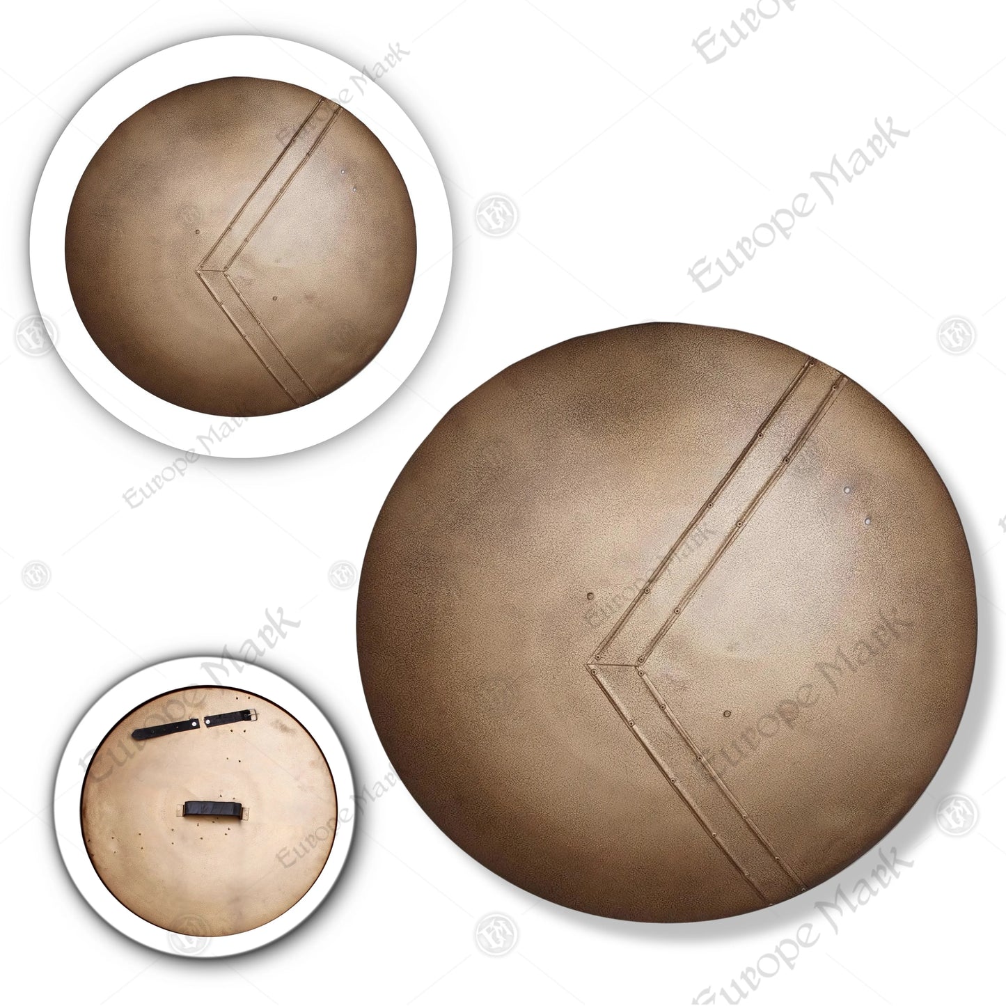 Premium Spartan Hoplon Elite Shield Replica with polyresin.