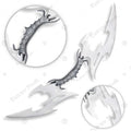 Premium Star Trek Klingon Bat’leth Valdris Blade Replica with stainless steel.