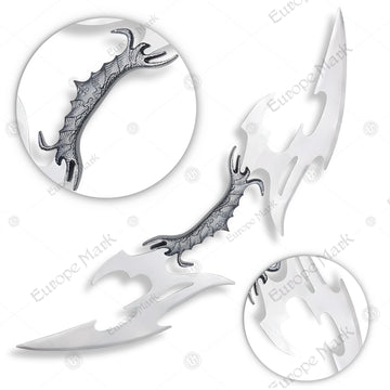 Premium Star Trek Klingon Bat’leth Valdris Blade Replica with stainless steel.