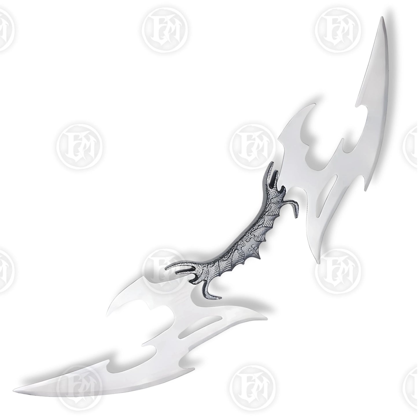 Premium Star Trek Klingon Bat’leth Valdris Blade Replica with stainless steel.
