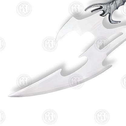Premium Star Trek Klingon Bat’leth Valdris Blade Replica with stainless steel.