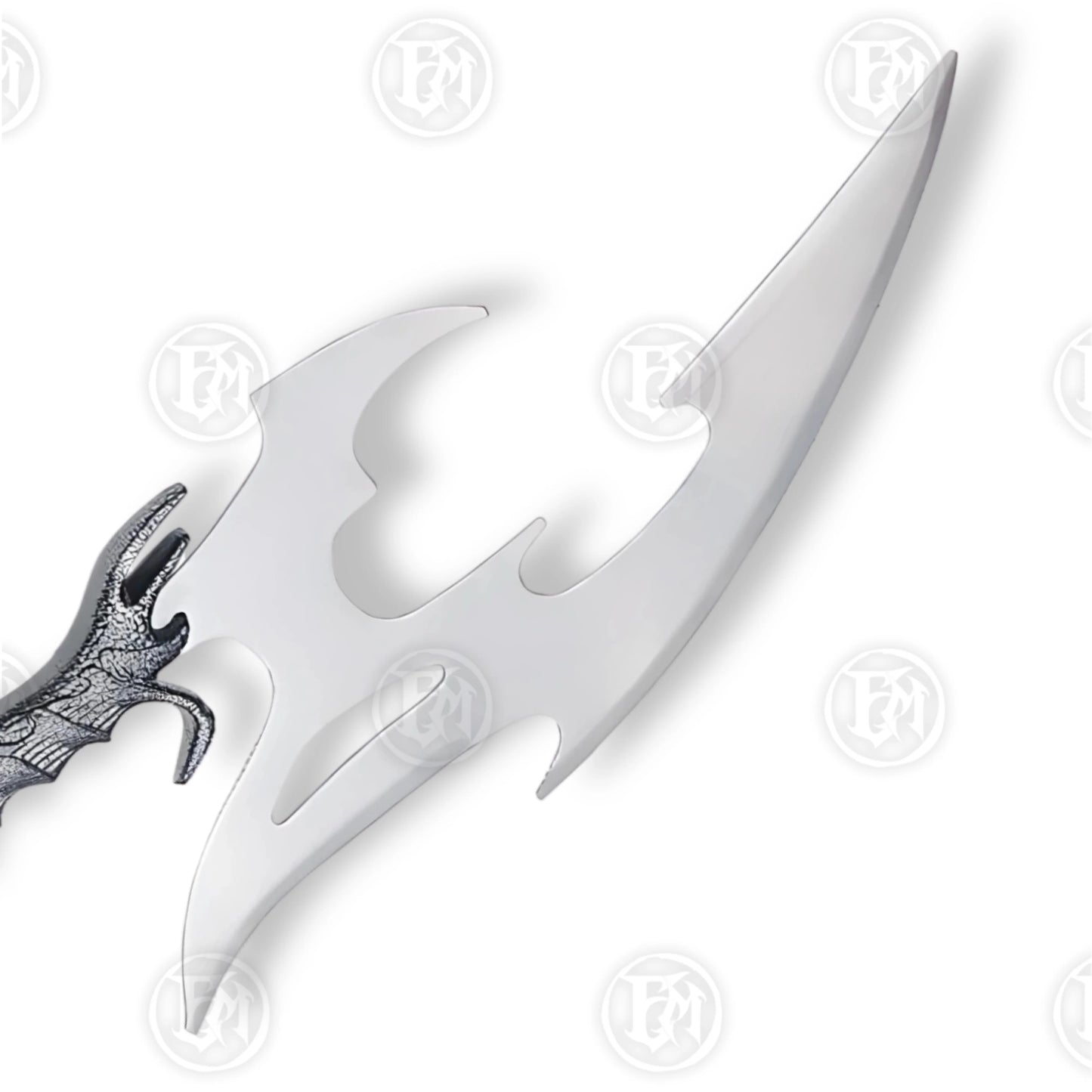 Premium Star Trek Klingon Bat’leth Valdris Blade Replica with stainless steel.