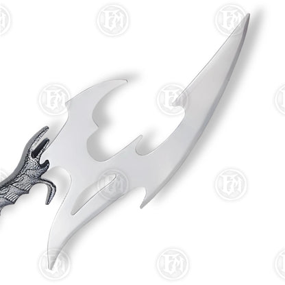 Premium Star Trek Klingon Bat’leth Valdris Blade Replica with stainless steel.