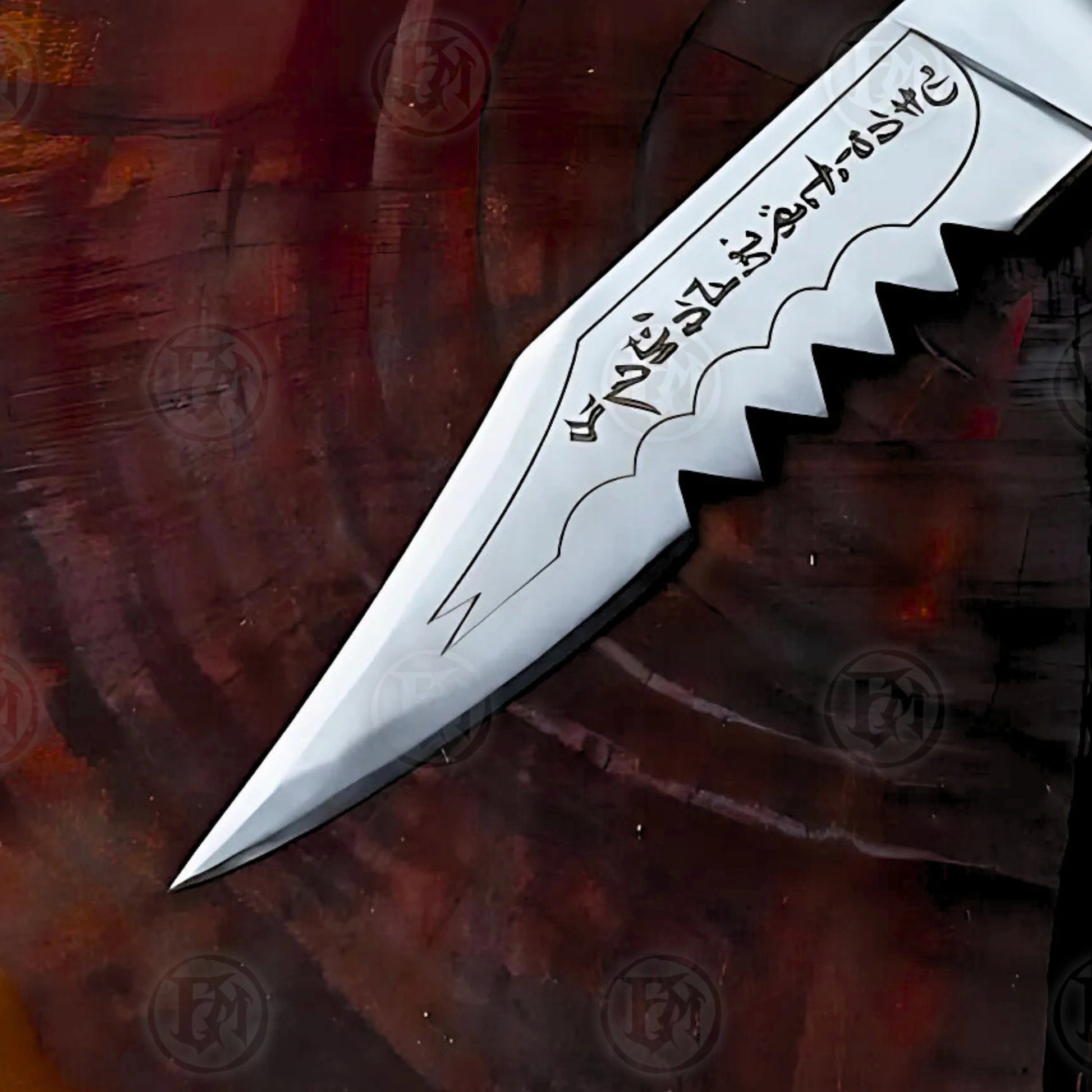 Premium Supernatural Ruby’s Demon Hunter Knife Replica with Ebony Stand
