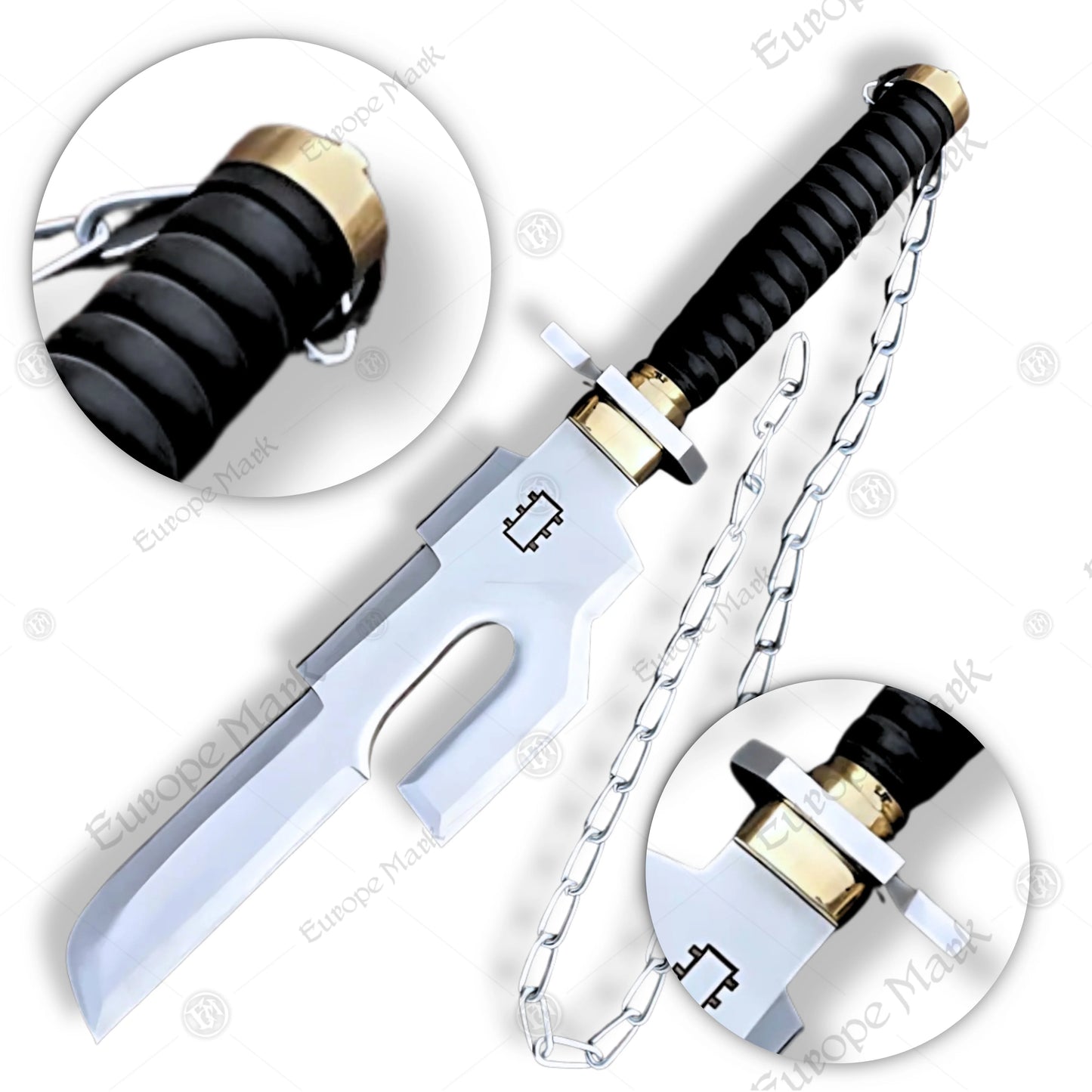 Premium Toji Fushiguro Jujutsu Kaisen Sword Replica with Ebony Plaque.
