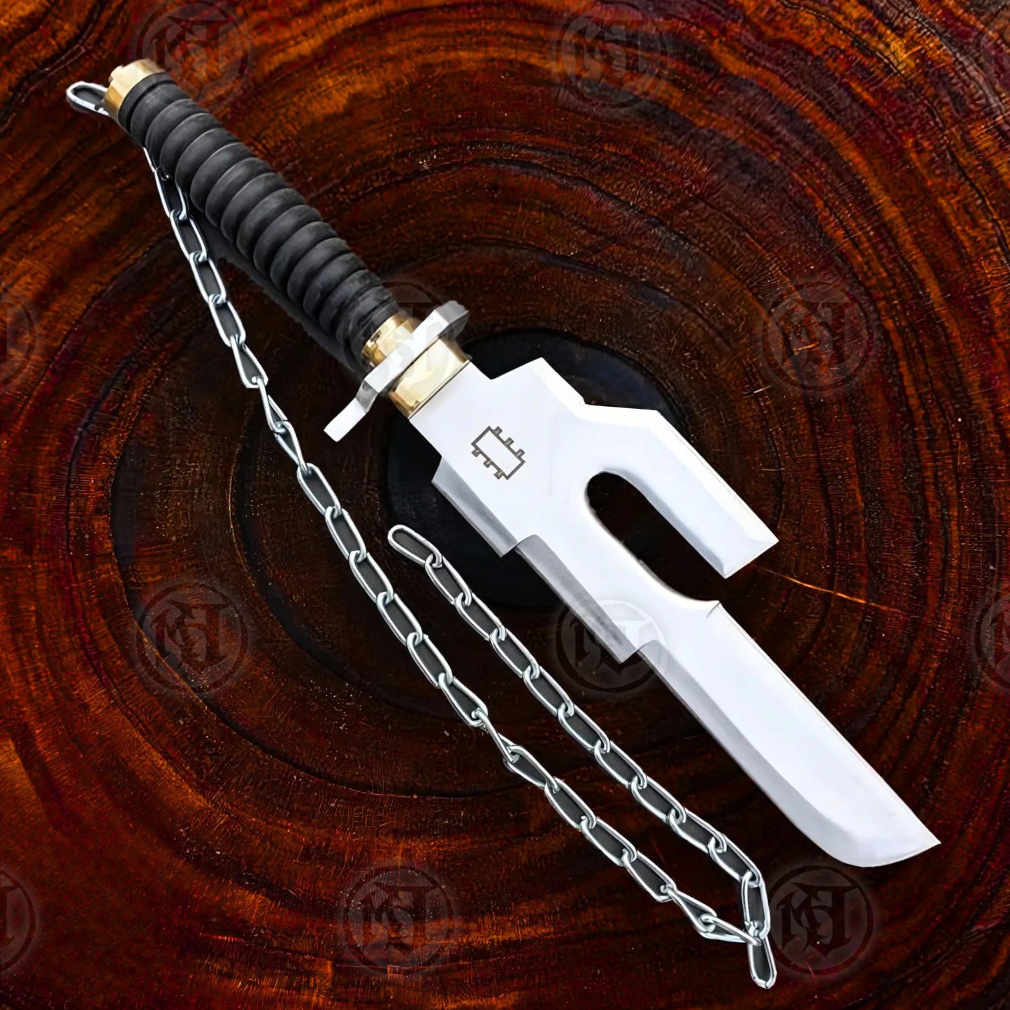 Premium Toji Fushiguro Jujutsu Kaisen Sword Replica with Ebony Plaque.