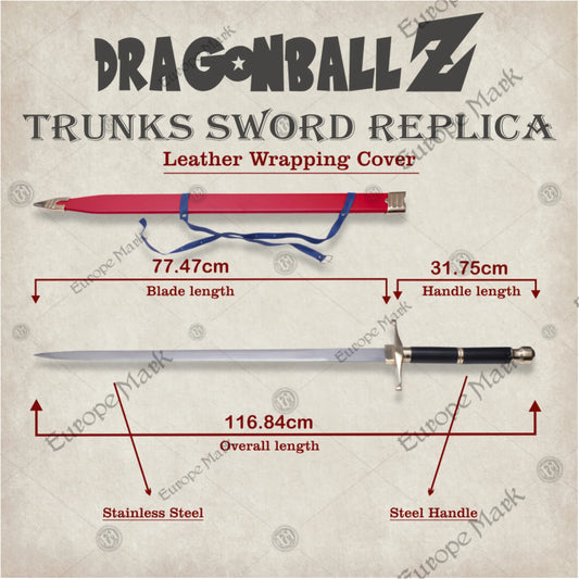 Trunks Sword DBZ Gold Replica