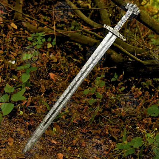 Valhalla Wooden Damascus Viking Sword