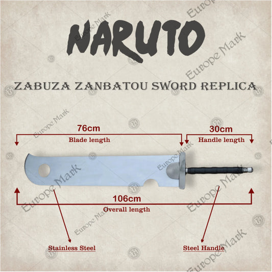 Zabuza Zanbatou Massive Naruto Replica Collectible