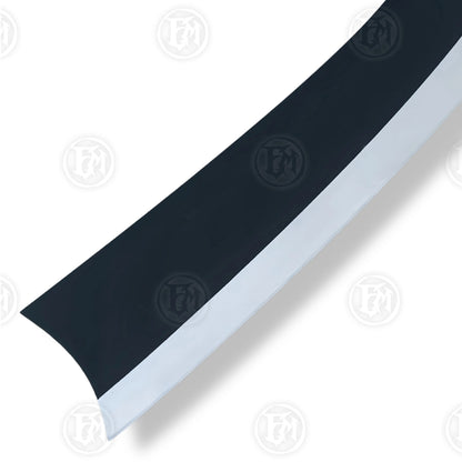 Premium Zaraki Nozarashi Shikai Sword Replica Bleach with Mahogany Stand.